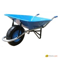 Tools 5CBF heavy duty wheel barrow WB8000 with rubber wheel