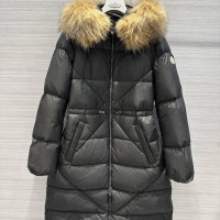 Busard long down jacket,Women         down coats,busard shearling,sale