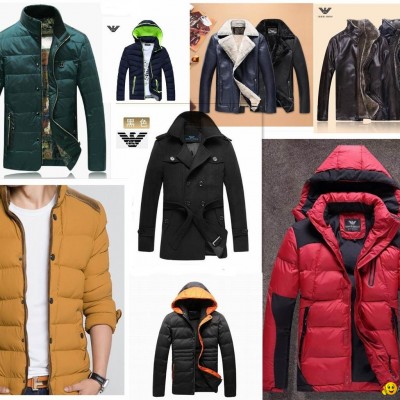 Armani down jacket for mens outwear Armani Men's Coats armani Jackets Emporiopicture1