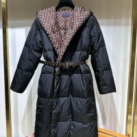 own jacket parkas purffer     ady vest coats hooded feather duck filling