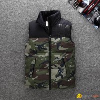 The North Face Mens ThermoBall Packable Vest Jacket Woodchip Camo Camo Thermobal