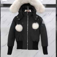 wholesale MOOSE KNUCKLES LITTLE RAPIDS BOMBER JACKET woman DOWN COATS