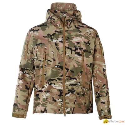 Outdoor TAD Hunting Military Tactical Hiking Waterproof Softshell Jacket Menpicture1