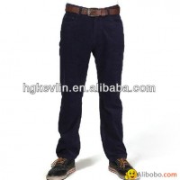 Business sexy design overalls skinny embroidered corduroy pants