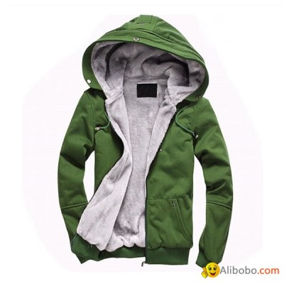 2014 Cheap Wholesale Man Cotton Winter Warm Fleece Customized Hoodiespicture1