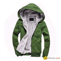 2014 Cheap Wholesale Man Cotton Winter Warm Fleece Customized Hoodies