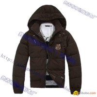 man's down jacket