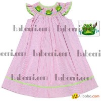 Hand embroidery smocked dresses for babies - DR 1550