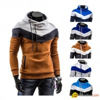 2014 Fashionable Wholesale High Quality Contrast color Custom Sweatshirts Hoodie