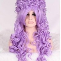 long lavender Marie Antoinette Anime cosplay wig