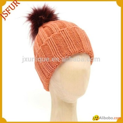 2014 unique orange wool knitted winter hat wholesalepicture1