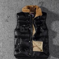 Fashion winter men down vest waistcoat men underwaist