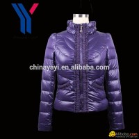 Fashion Lace Ladies Winter Duck Down Jacket