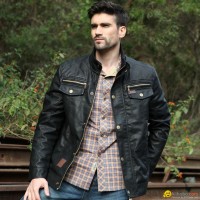 Hot selling men's leather jacket