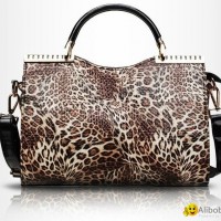 2014 Newest Leopard grain bag Fashion Office Lady