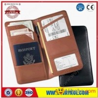 RFID blocking passport wallet