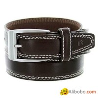 Leather belt