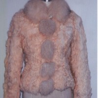 fur lady's garment