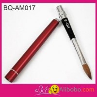 2013 Hot Sell Metal Brush Nail Kolinsky Acrylic Brush Kolinsky Acrylic Nail Brus