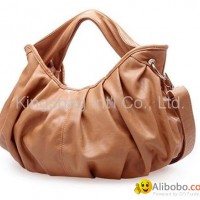 PU leather handbag