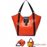 Orange Leather Handbags