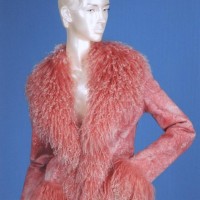 fur lady's garment