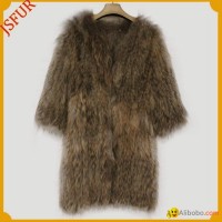 2015 winter white raccoon fur adult suitable JXfur Brand coats women's charming