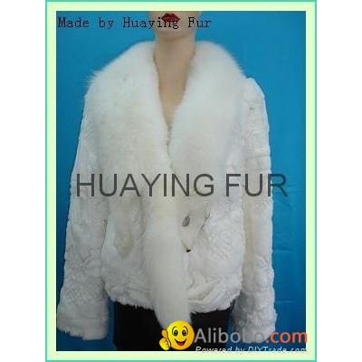 Rabbit and fox fur coatpicture1