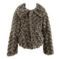 Fur girl's ladies outer coat