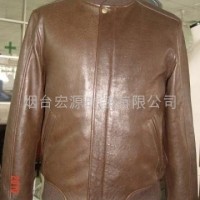 men's leather garment