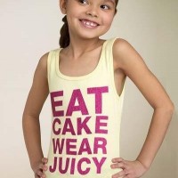 Juicy Couture Casual children Short Sleeve T-shirts for wholesale