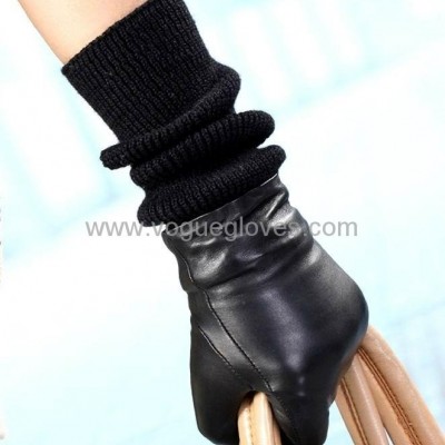 Fashion Lady long leather glovespicture1