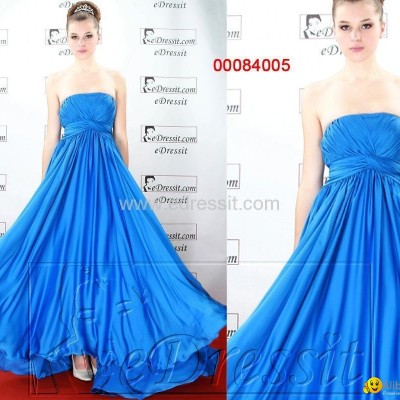 eDressit Blue Prom Gown Evening Dresspicture1