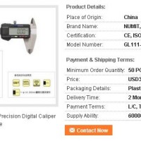 0mm - 150mm Precision Digital Caliper Zero setting for Factory machine