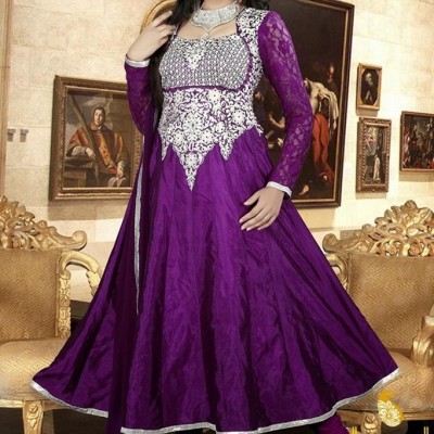 Pavitraa  Aesthetic Purple Color Salwar Kameezpicture1