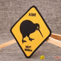 Kiwi Custom Embroidered Patches