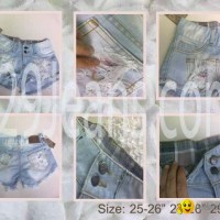 Trendy Blue Denim Shorts 2