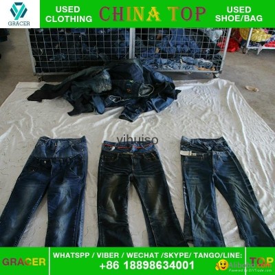 Dubai Style Door to Door Used Jeans Used Clothing Exportpicture1