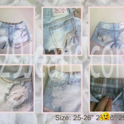 Sweet Light Blue Denim Shortspicture1