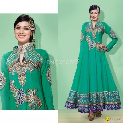 ANARKALI SHALWAR KAMEEZ DRESS INDIAN ETHNIC BOLLYWOOD SUITpicture1