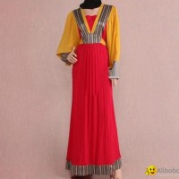 fashionable ethnic clothing contrast women abaya A22-010