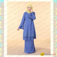 MF19641 new design fashion muslim elegant baju kurung