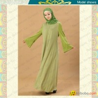 MF19508 hot sale plain beaded abaya