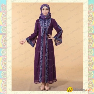 MF17280 islamic clothing trendy muslim abayapicture1