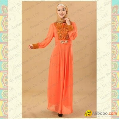 MF19792 muslim dress kaftan abaya jilbab wholesalepicture1