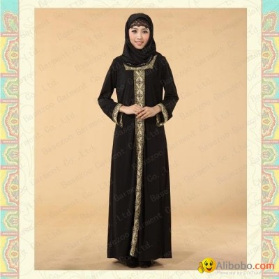 MF19631 beatiful embroidery islamic kaftanpicture1