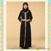 MF19631 beatiful embroidery islamic kaftan