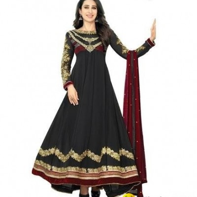 Wonderful Black Designer Salwar Suitpicture1