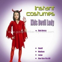 sexy hot Kids Devil Lady carnival halloween party costumes