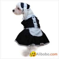 Pet Costume French Maid Dog Costume